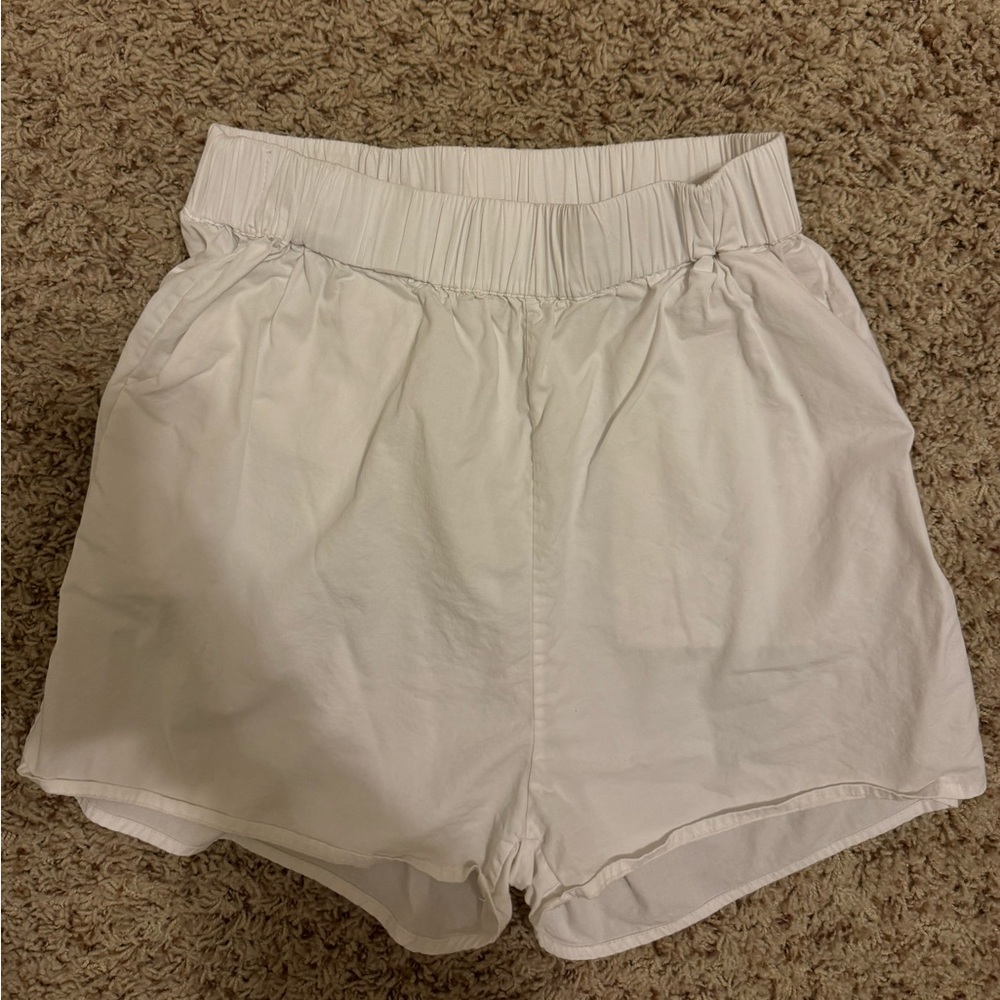 white shorts